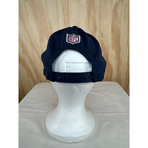 Seattle Seahawks New Era 9Forty NFL Hat Navy Adjustable - Picture 3 of 8